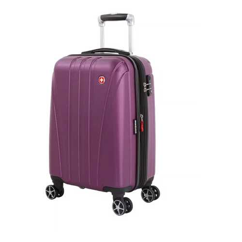 Чемодан Swissgear Tallac фиолетовый 35x25x55 см, 37 л в Кант