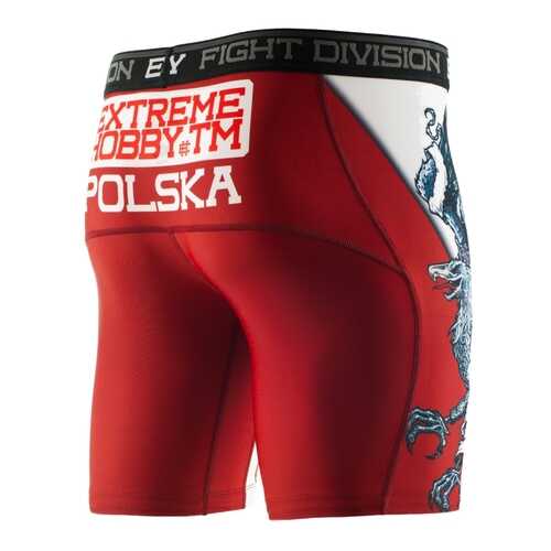 Компрессионные штаны Extreme Hobby Vale Tudo Polish Eagle красные, L, 190 см в Кант