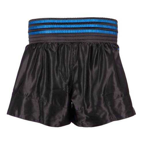 Шорты для тайского бокса Adidas Thai Boxing Short Satin черно-синие XL в Кант