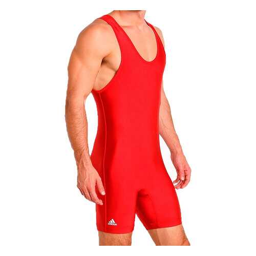 Трико борцовское Adidas Wrestling Solid Singlet красное M в Кант