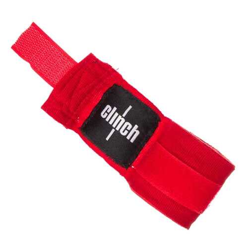 Боксерские бинты Clinch Boxing Crepe Bandage Punch 3,5 м красные в Кант