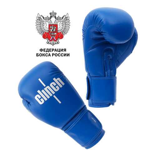 Боксерские перчатки Clinch Olimp C111 синие 12 унций в Кант