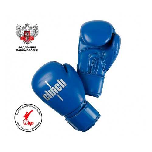 Боксерские перчатки Clinch Olimp Plus синие 10 унций в Кант