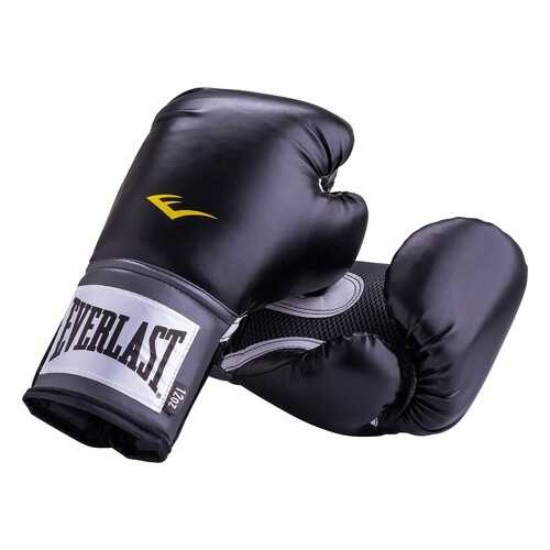 Боксерские перчатки Everlast Pro Style Anti-MB черные 14 унций в Кант