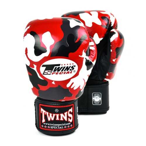 Боксерские перчатки Twins Fancy Boxing Gloves FBGVL3-AR красные 14 унций в Кант