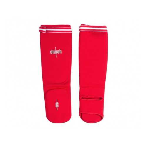 Защита голени и стопы Clinch Shin Instep Protector красная XL в Кант