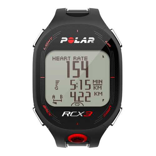 Смарт-часы Polar RCX3 GPS черные в Кант