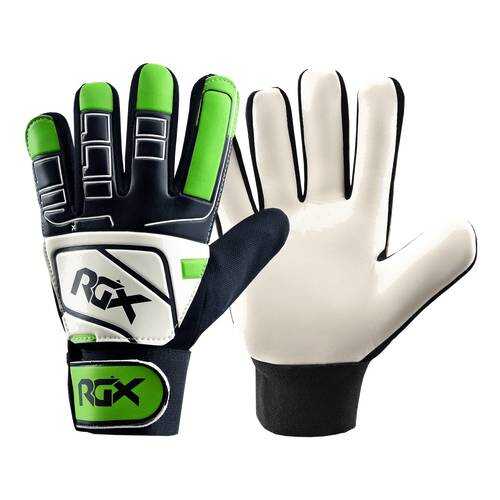 Вратарские перчатки RGX GFB04, white/black/green, M в Кант