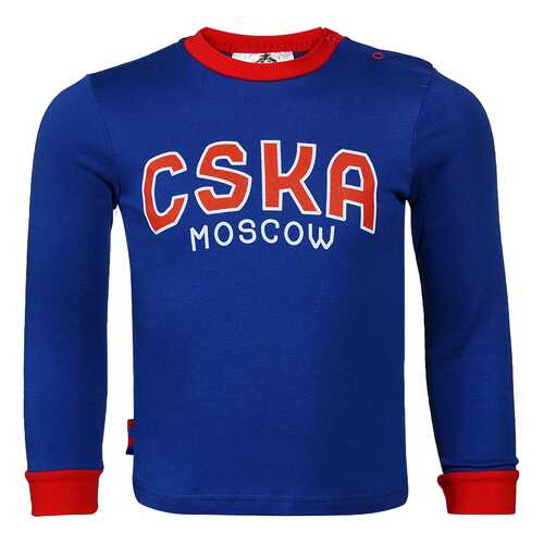 Футболка ПФК ЦСКА CSKA Moscow, синяя, 86 см в Кант