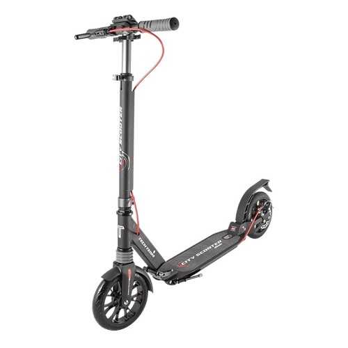 Самокат Tech Team City Scooter Disk Brake 200 2020 black/gray в Кант