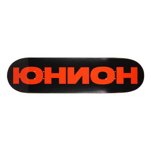 Дека для скейтборда Юнион Team black/orange 32,5??X8,5?? (82.55 X 21.59 см) high в Кант