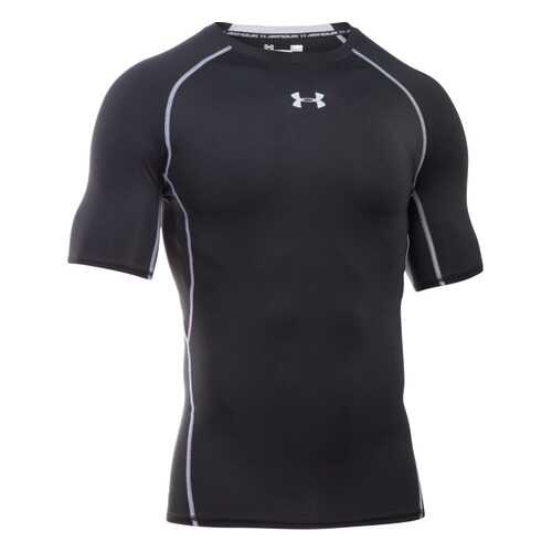 Футболка Under Armour HeatGear Armour Compression SS, 001 черная, MD в Кант