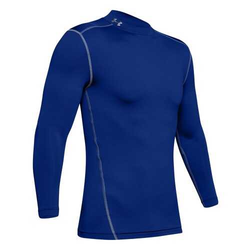 Лонгслив Under Armour ColdGear Armour Compression Mock LS, 400 синий, MD в Кант