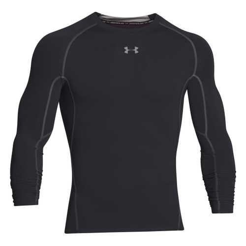 Лонгслив Under Armour HeatGear Armour Compression LS, 001 черный, XXL в Кант