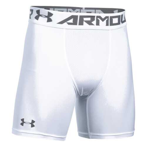 Спортивные шорты Under Armour HeatGear Armour 15cm Mid Compression, 100 белые, LG в Кант