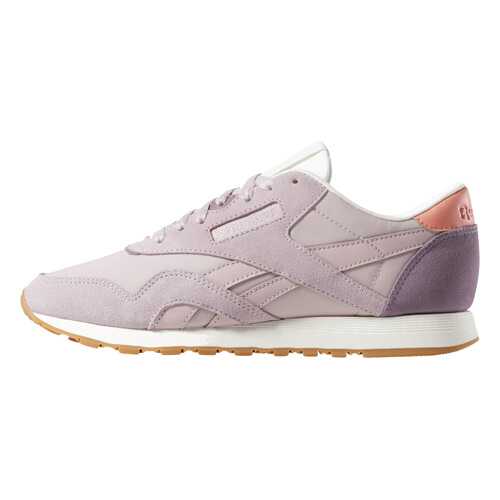 Кроссовки Reebok Classic Nylon, pink/color block-ashen lilac/orchid/pink/chalk/gum, 7 US в Кант