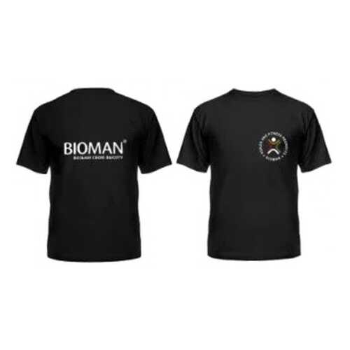 Футболка Bioman Bioman, черный, S INT в Кант