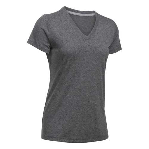 Футболка Under Armour Threadborne Siro Train Twist V-Neck SS, 001 черная, XS в Кант