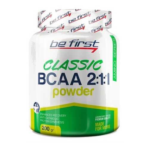 Be First Bcaa 2:1:1 classic powder 200 г (вкус: яблоко) в Кант