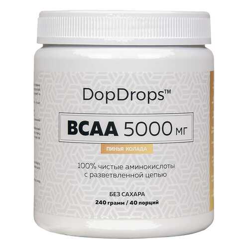 DopDrops BCAA 5000 240 г пина колада в Кант