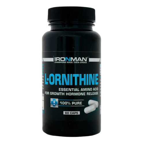 Ironman L-Ornithine 60 капсул без вкуса в Кант