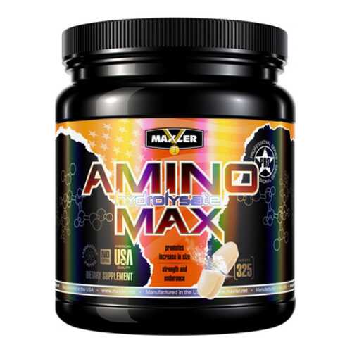 Maxler Amino Max Hydrolysate 325 таблеток без вкуса в Кант