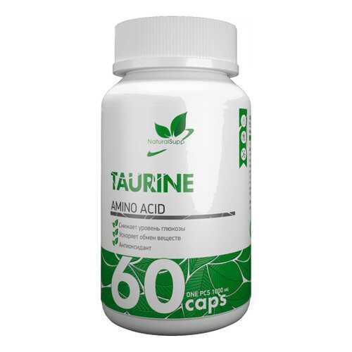 NaturalSupp Таурин 60 капсул unflavoured в Кант