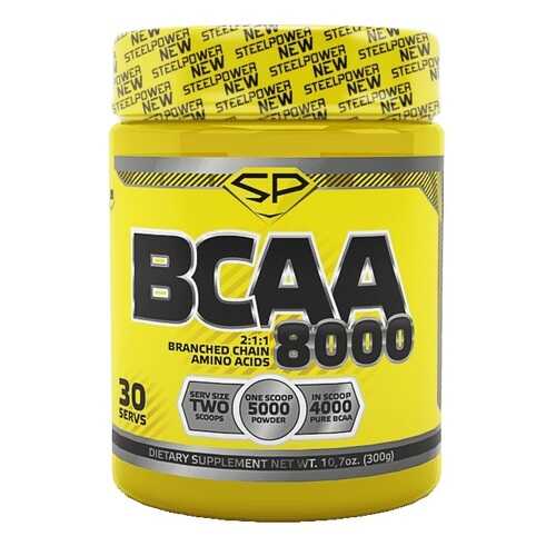 Steel Power Nutrition BCAA 8000 300 г лесные ягоды в Кант