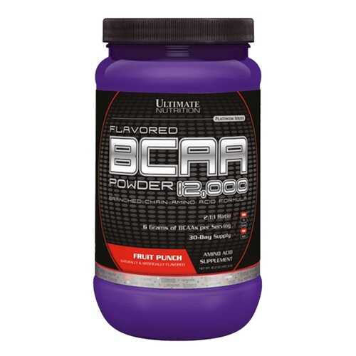 Ultimate Nutrition BCAA 12000 228 г фруктовый пунш в Кант