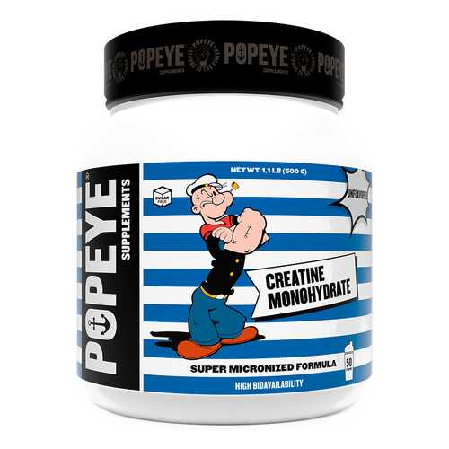 Креатин Popeye Supplements Creatine Monohydrate - 500 грамм, без вкуса в Кант