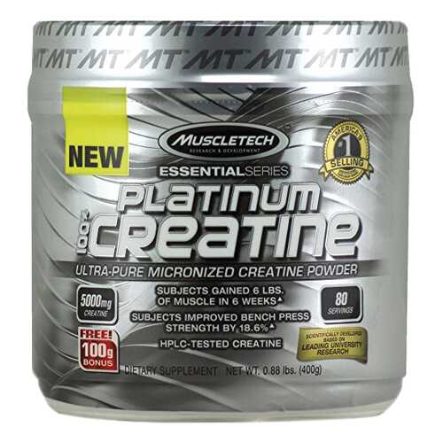 MuscleTech Platinum 100% Creatine 400 г без вкуса в Кант