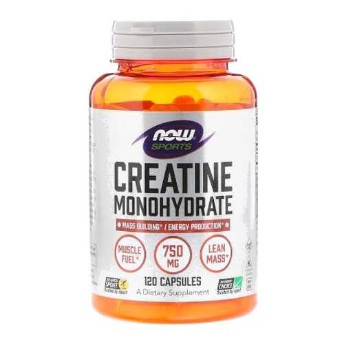 Now Creatine Monohydrate 750 мг 120 капсул в Кант