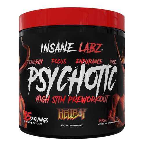 Предтренировочный комплекс Insane Labz Psychotic Hellboy Edition 250 г fruit punch в Кант