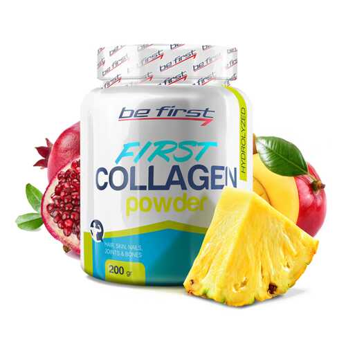 Коллаген Be First First Collagen в порошке 200 г, экзотик в Кант