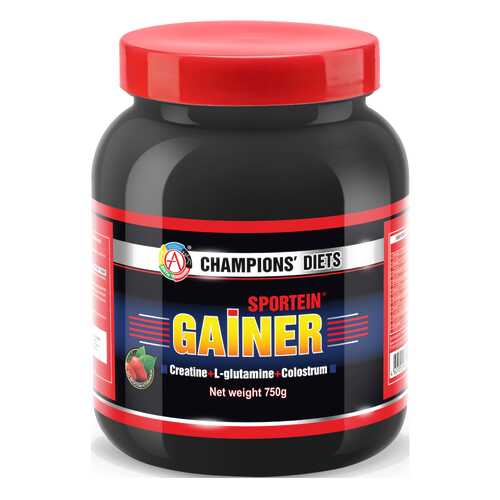 Гейнер АКАДЕМИЯ-Т Sportein Gainer 750 г клубника в Кант