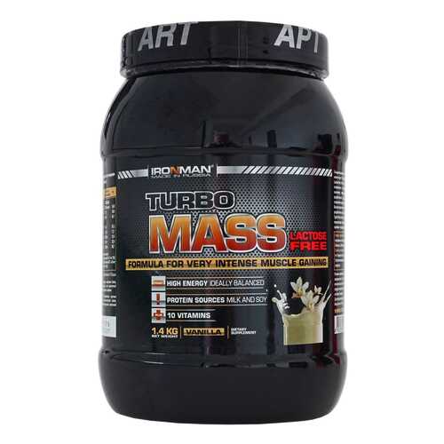 Гейнер Ironman Turbo Mass Gainer 1400 г Vanilla в Кант