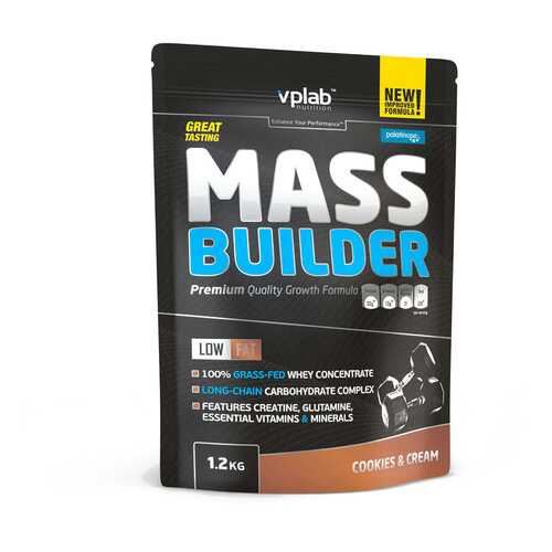 Гейнер VPLab Mass Builder 1200 г Cookies & Cream в Кант