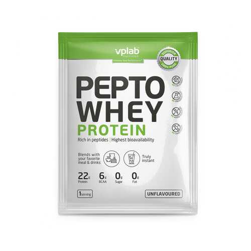 Гидролизат и изолят сыворотки Pepto Whey, 25 г., VPLAB в Кант