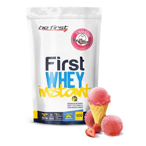 Протеин Be First Whey Instant 900 г Strawberry Ice-Cream в Кант