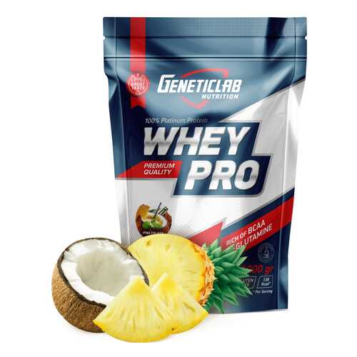 Протеин GeneticLab Nutrition Whey Pro 1000 г Pina Colada в Кант