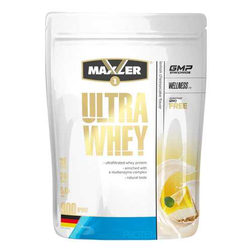 Протеин Maxler Ultra Whey 900 г Lemon Cheesecake в Кант