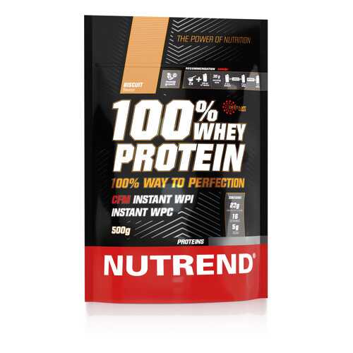 Протеин NUTREND 100% Whey Protein (0.5 кг) бисквит в Кант