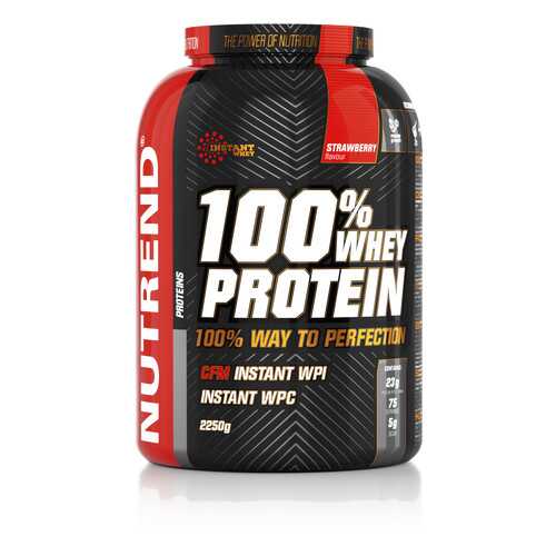 Протеин NUTREND 100% Whey Protein (2.3 кг) клубника в Кант