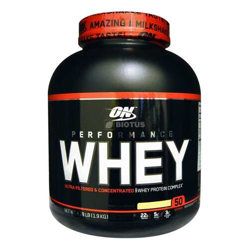 Протеин Optimum Nutrition Performance Whey 2000 г Vanilla Shake в Кант