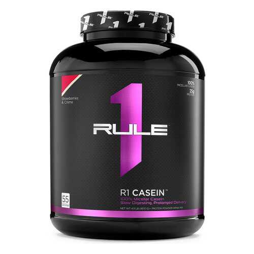 Протеин Rule One Proteins R1 Casein 1800 г Клубника со сливками в Кант