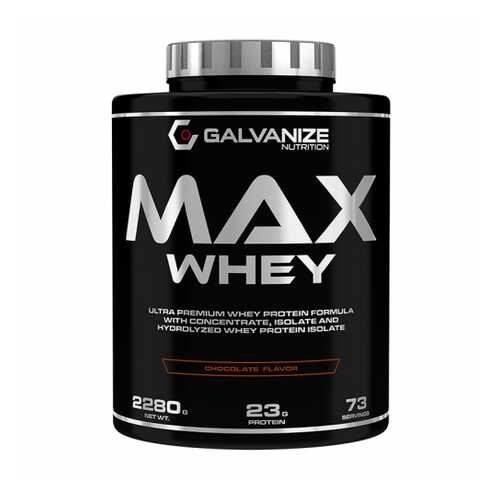 Протеин сывороточный GALVANIZE Max Whey 2270 г вкус: Ванильный бурбон (Bourbon Vanilla) в Кант