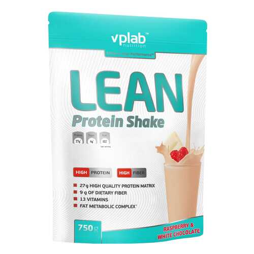 Протеин VPLab Lean Protein 750 г Raspberry-White Chocolate в Кант