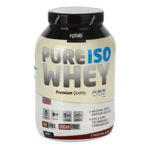 Протеин VPLab Pure Iso Whey 1060 г Chocolate в Кант