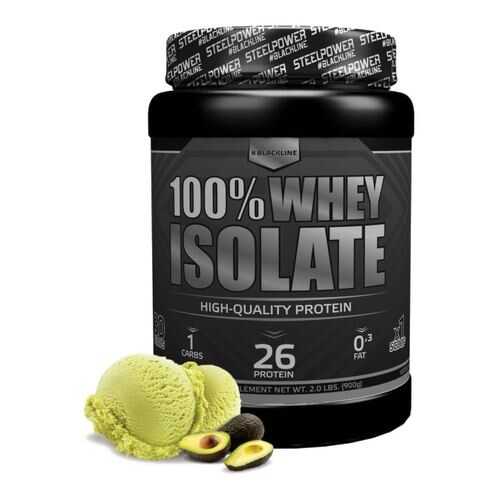 Сывороточный протеин 100% WHEY ISOLATE, вкус «Фисташковое мороженое», 900 гр, STEELPOWER в Кант