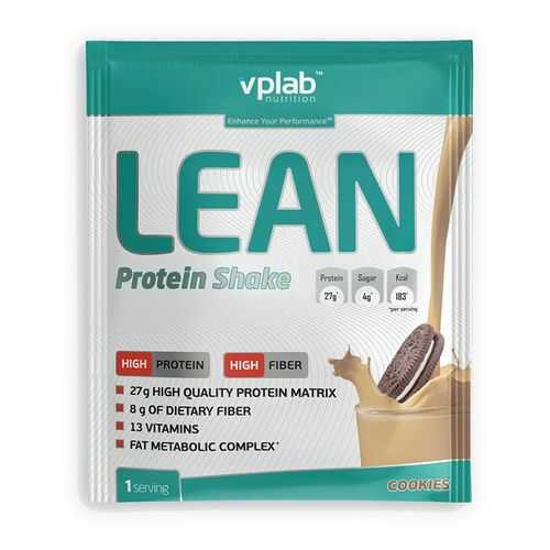 Сывороточный протеин Lean Protein Shake, вкус «Печенье и крем», 50 гр, VPLab в Кант